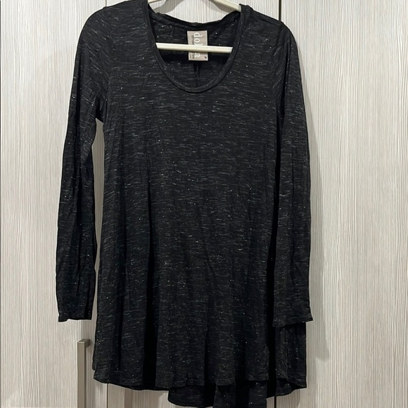 Anthropologie Dolan Left Coast Collection Davia Tunic Dress | Black & Gray | Med - Picture 2 of 9